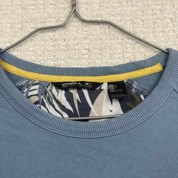 Y2K ONeill Sweatshirt Men M Blue Pullover Crewneck Beach Surf Grunge Skater - Picture 5 of 13